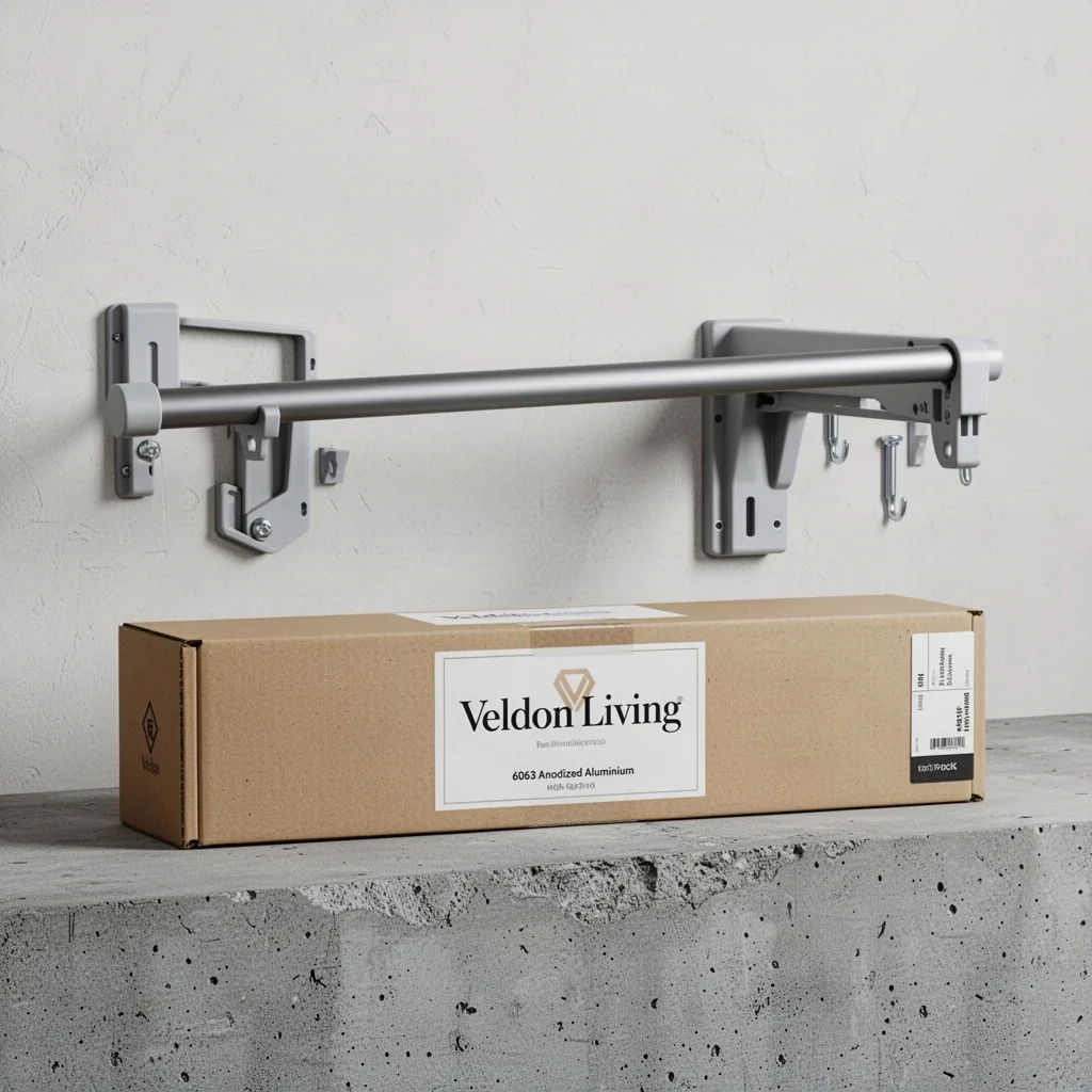 Veldon Living Aluminium Wardrobe Rail