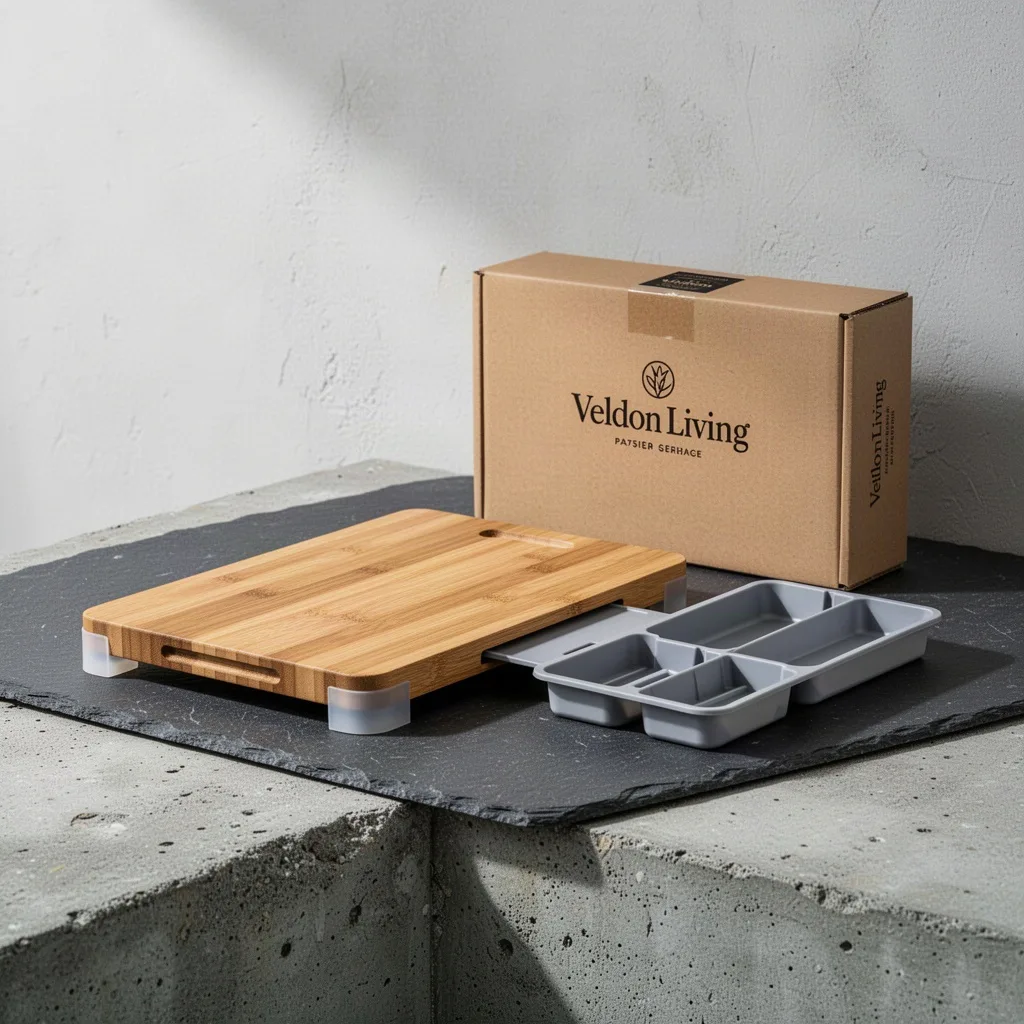 Veldon Living Bamboo Prep Dock